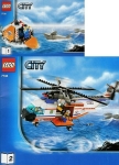 Bild für LEGO Produktset  City 7738 - Helikopter der Küstenwache mit Rettun