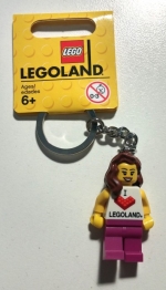 Bild für LEGO Produktset I love LEGOLAND keychain, female