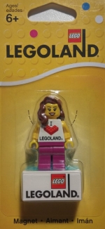 Bild für LEGO Produktset I love LEGOLAND magnet, female