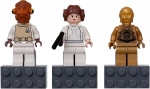 Bild für LEGO Produktset  Star Wars Magnet C-3PO, Prinzessin Leia und Admir