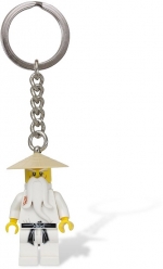 Bild für LEGO Produktset ® 853101 Ninjago Schlüsselanhänger Sensei Wu (weis