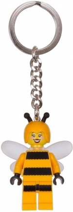 Bild für LEGO Produktset Bienen-Kostüm-Mädchen Schlüsselanhänger