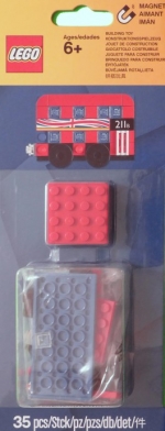 Bild für LEGO Produktset London Bus Magnet