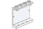 Bild für LEGO Produktset 1x4x3 Thin Wall Element, Clear