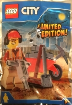 Bild für LEGO Produktset Workman and wheelbarrow