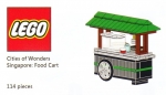 Bild für LEGO Produktset Cities of Wonders - Singapore: Food Cart