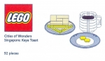 Bild für LEGO Produktset Cities of Wonders - Singapore: Kaya Toast 